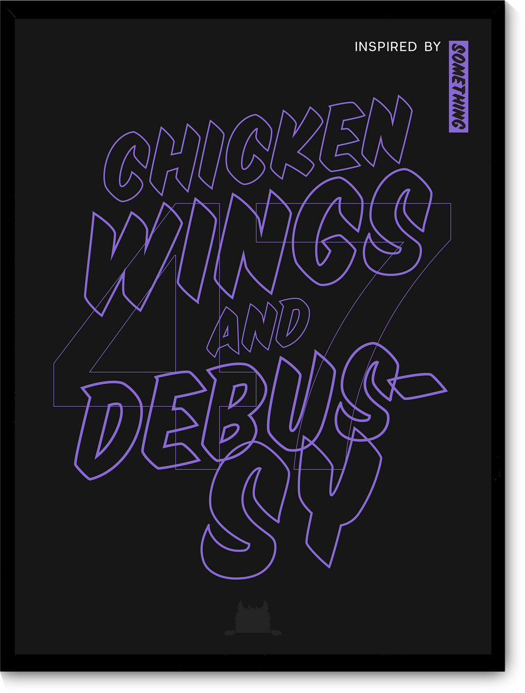 #47 Inspired by chicken wings and Debussy.